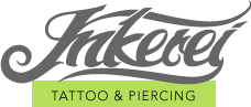 Logo Inkerei | Piercing- & Tattoostudio Dresden grau