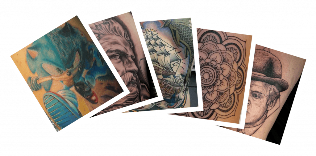 Eine Vielzahl an Tattoo-Stilen bekommt man im Tattoostudio Inkerei Dresden